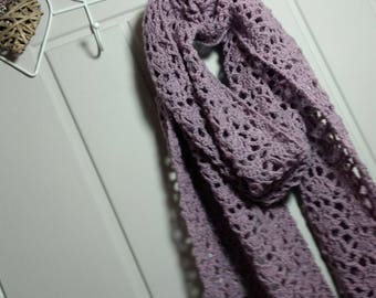 Crochet Scarf PDF Pattern, Instant Download, UK and US Terms