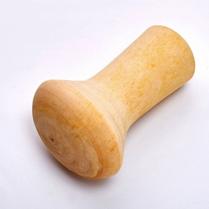 Mushroom Anvil, Clay Mallet, Clay Polymer Art Tool, Solid Wood Clapper Clay Plate, Wooden Ceramic Clapping Board, Texture Making, Shaper