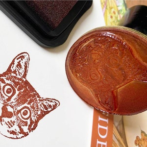 Sello de retrato de mascota personalizado, sello de gato, perro, pájaro, loro, conejo, sello de animal personalizado, sello de logotipo personalizado, sello comercial, idea de regalo