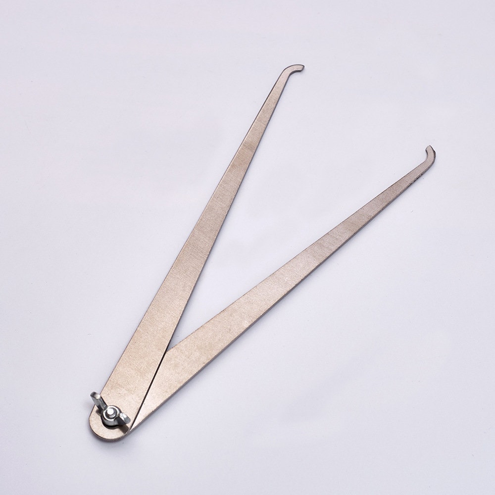 Stainless Steel Pottery Calipers, Outside Clay Measuring, 7.32 Inches