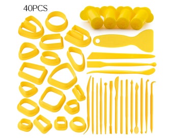 Set of Tiny Spring Polymer Clay Cutters  Sharp, Clean, Precise Cuts – The  Clay Impress