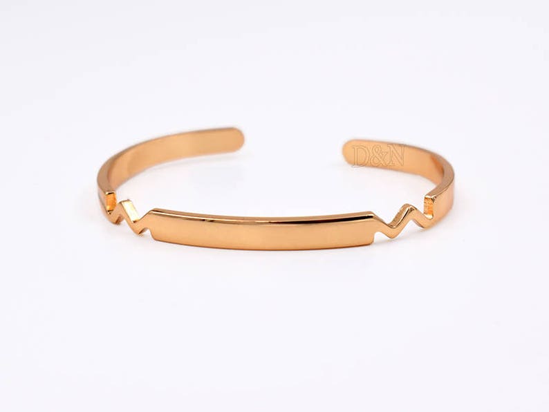 Gold Cuff Bracelet BlanksMetal BlankEngraving Bracelet Etsy