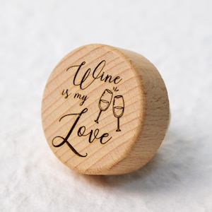 Premium T-Shape Rubber Wine Stoppers, Customizable Silicone Wine Cap Stoppers, Natural Cork Composite Wine Stoppers, Elegant Party Favors