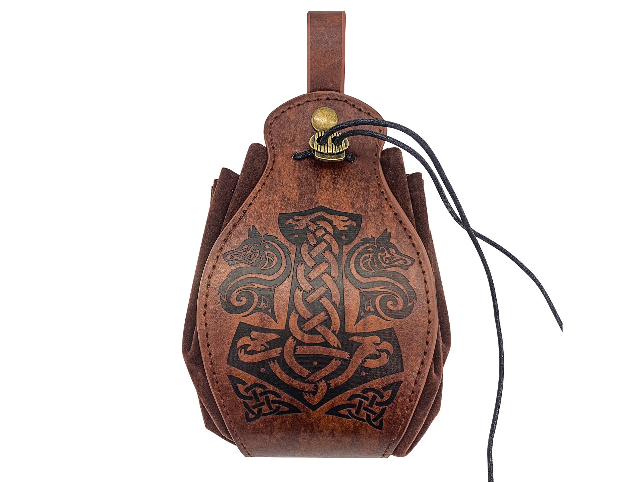 Dungeons and Dragons Dice Bag PU Leather Dice Bag Design Etsy