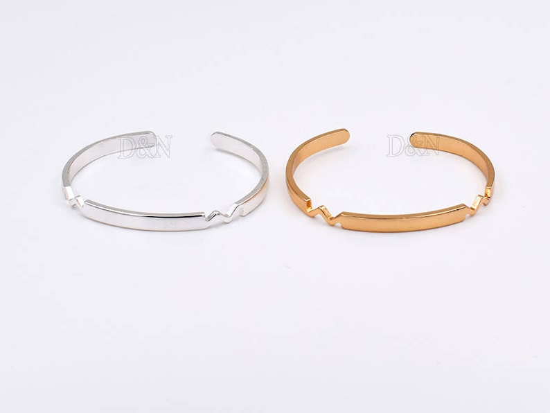 Gold Cuff Bracelet BlanksMetal BlankEngraving Bracelet Etsy