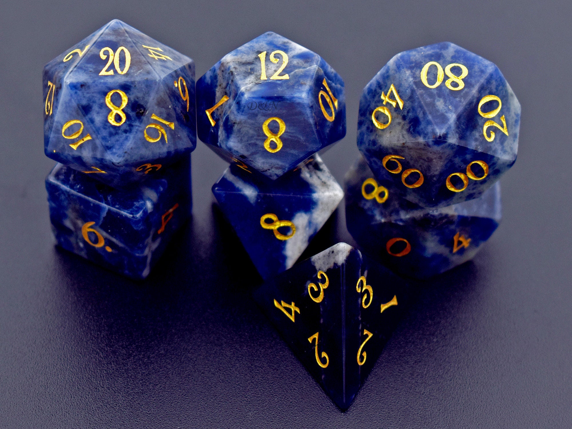 MTG Dice DnD Dice D&D Dice Set Mysterious Wizard Dice Etsy