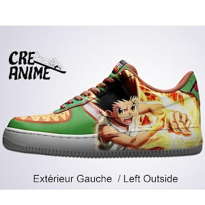 Air force 1 manga anime hunter x hunter Togashi yoshihiro gon Freecs (AF1 custom) hand painted