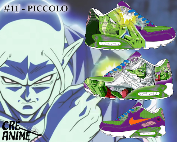 Air Max 90 anime dragon manga zapatillas personalizadas pintado a mano Etsy Mexico