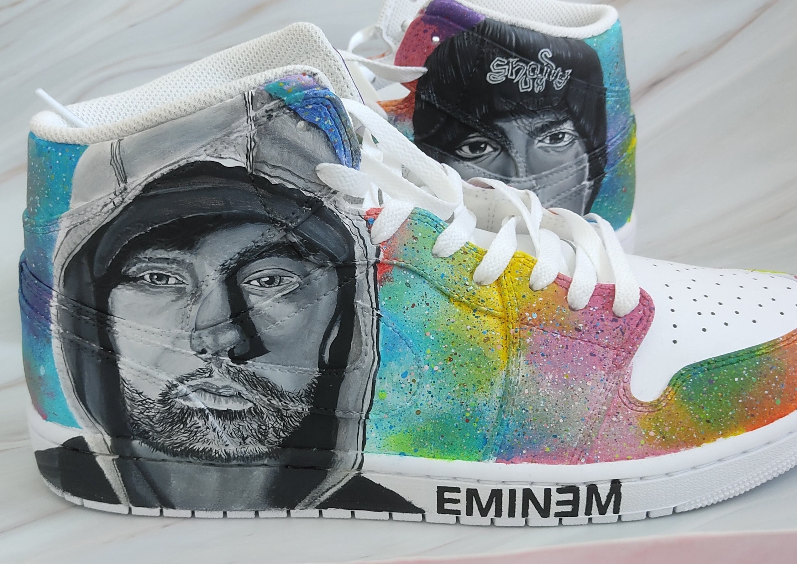 Eminem Custom Shoes