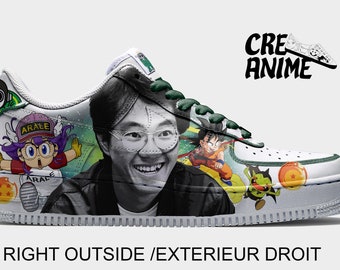 Air force 1 manga anime japan mangaka tribute Toryama (AF1 custom) hand painted