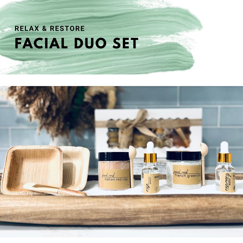 Set de regalo de spa para propuesta de dama de honor / Mascarillas de arcilla natural / Rodillo de jade / Sales de baño florales imagen 8