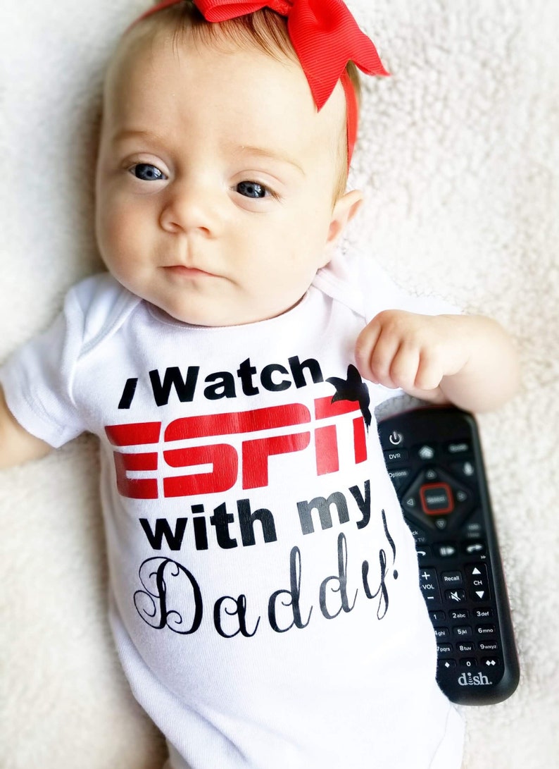 Baby Sports Outfit ESPN Newborn Baby Outfit Baby Girl Etsy