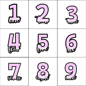 数字と文字のクッキーカッター STL ファイル l 数字と文字のクッキーカッター l STL ファイル l 即時ダウンロード l 複数のサイズ l 3D プリント