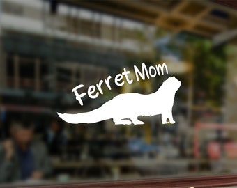 Ferret Sketch Art Decor Car Bumper Sticker /'/'SIZES/'/'