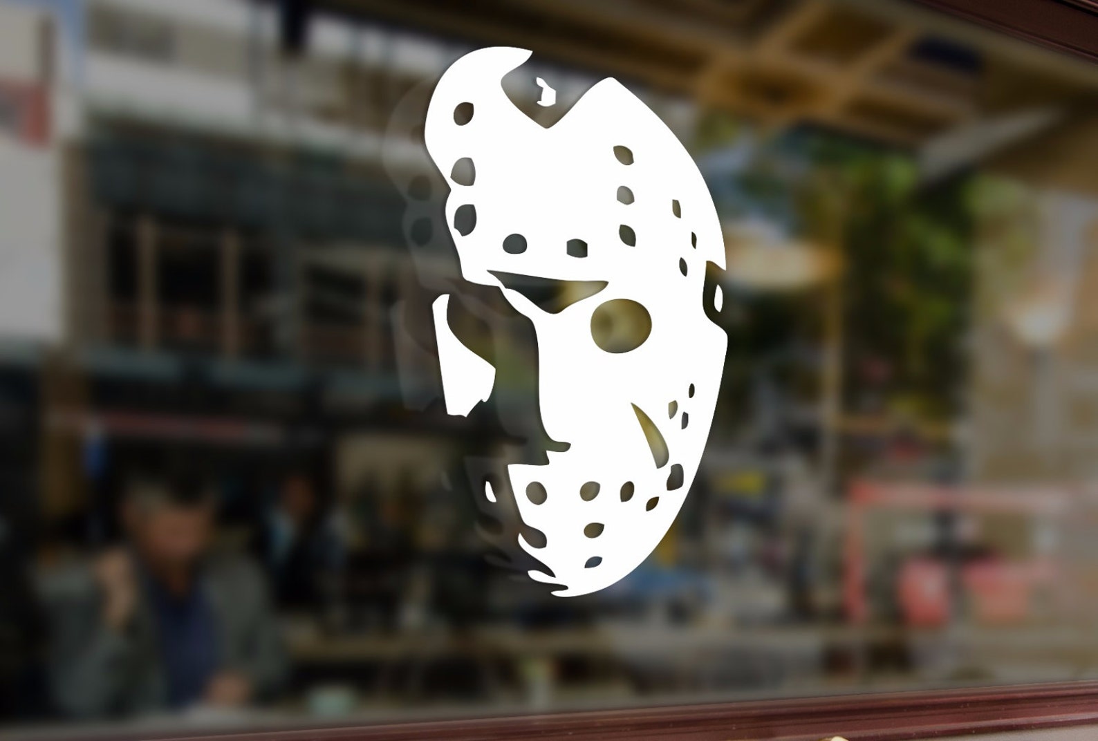 JASON Voorhees Friday the 13th Vinyl Stickers Funny Decals Etsy
