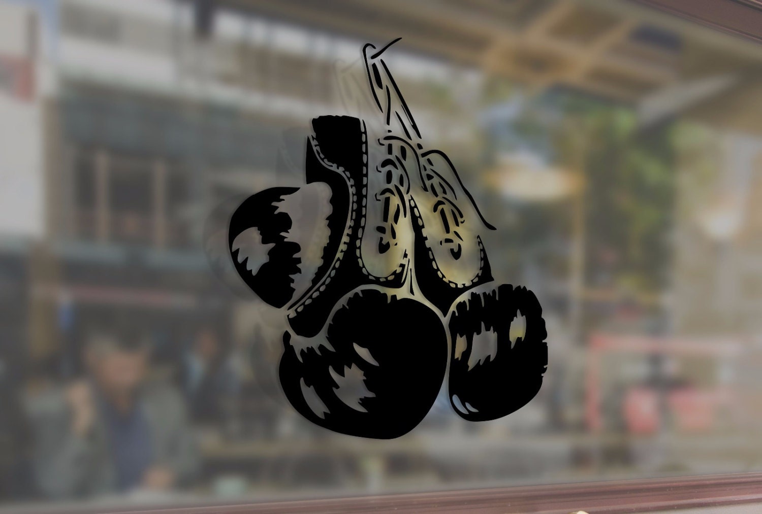 Boxing gloves Art Vinyl Stickers Funny Decals Bumper Car Auto Etsy