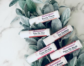 Tinted Lip Balms & Blush