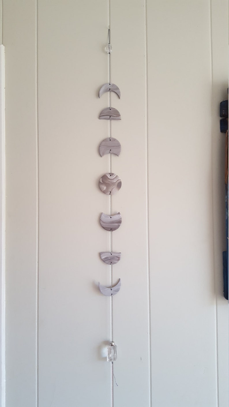Moon Phase Wall Hanging Etsy