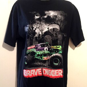 Grave Digger Monster Jam Y2K T-shirt - Etsy