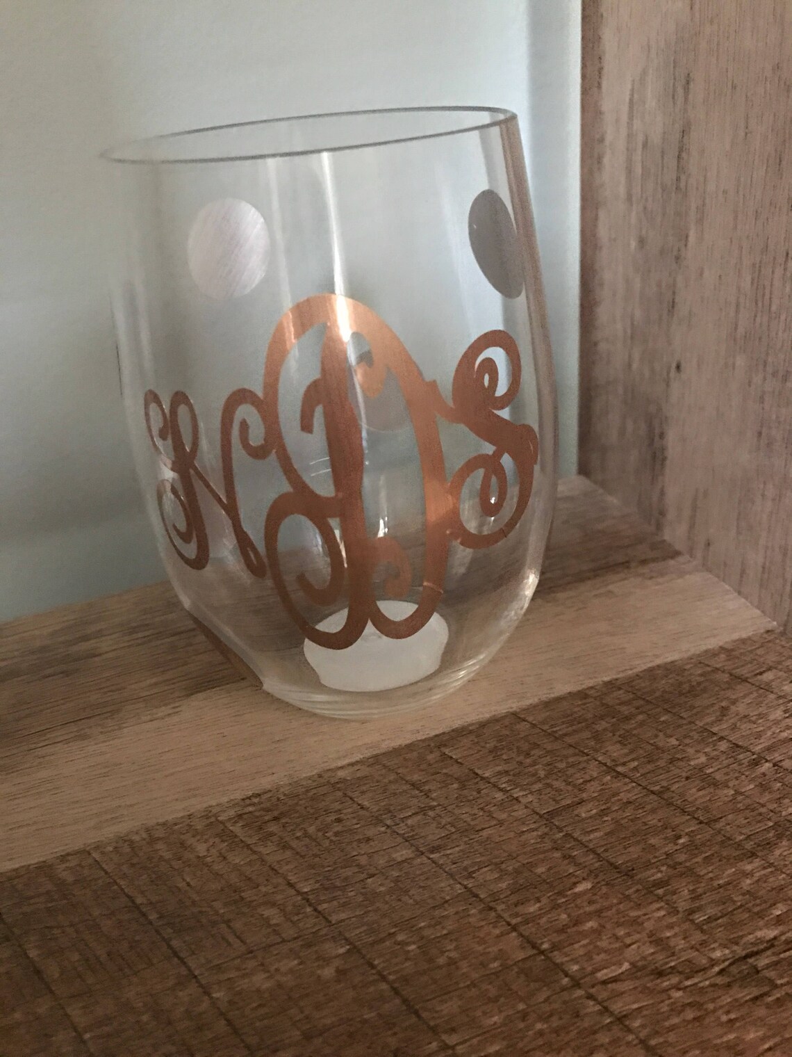 Personalized acrylic wine glasses Etsy
