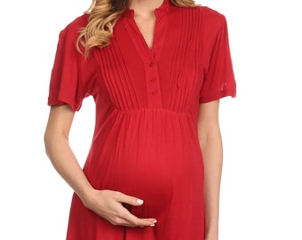 nursing tunic dress