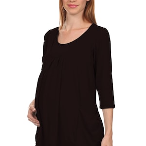 Adria Maternity and Nursing Pocket Tee