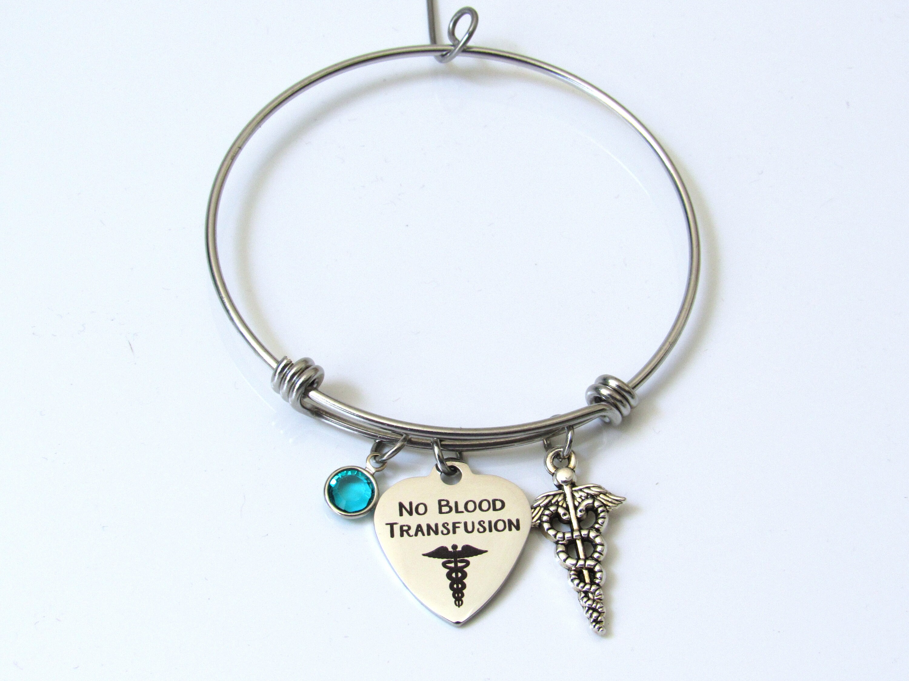 No blood transfusion bracelet outlet