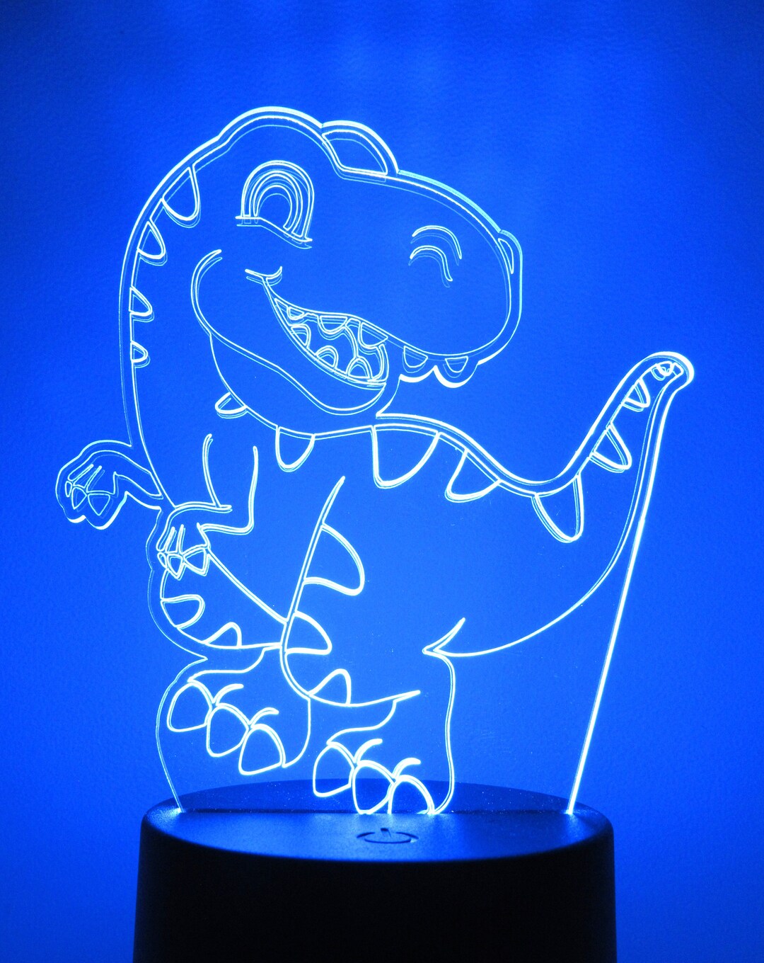Dinosaur Nightlight, Dinosaur Bedroom, Birthday Gift, Colorful Led With
