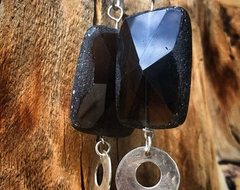 Sterling Silver Smokey Quartz Earrings