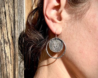 Handmade Silver Drop Earrings