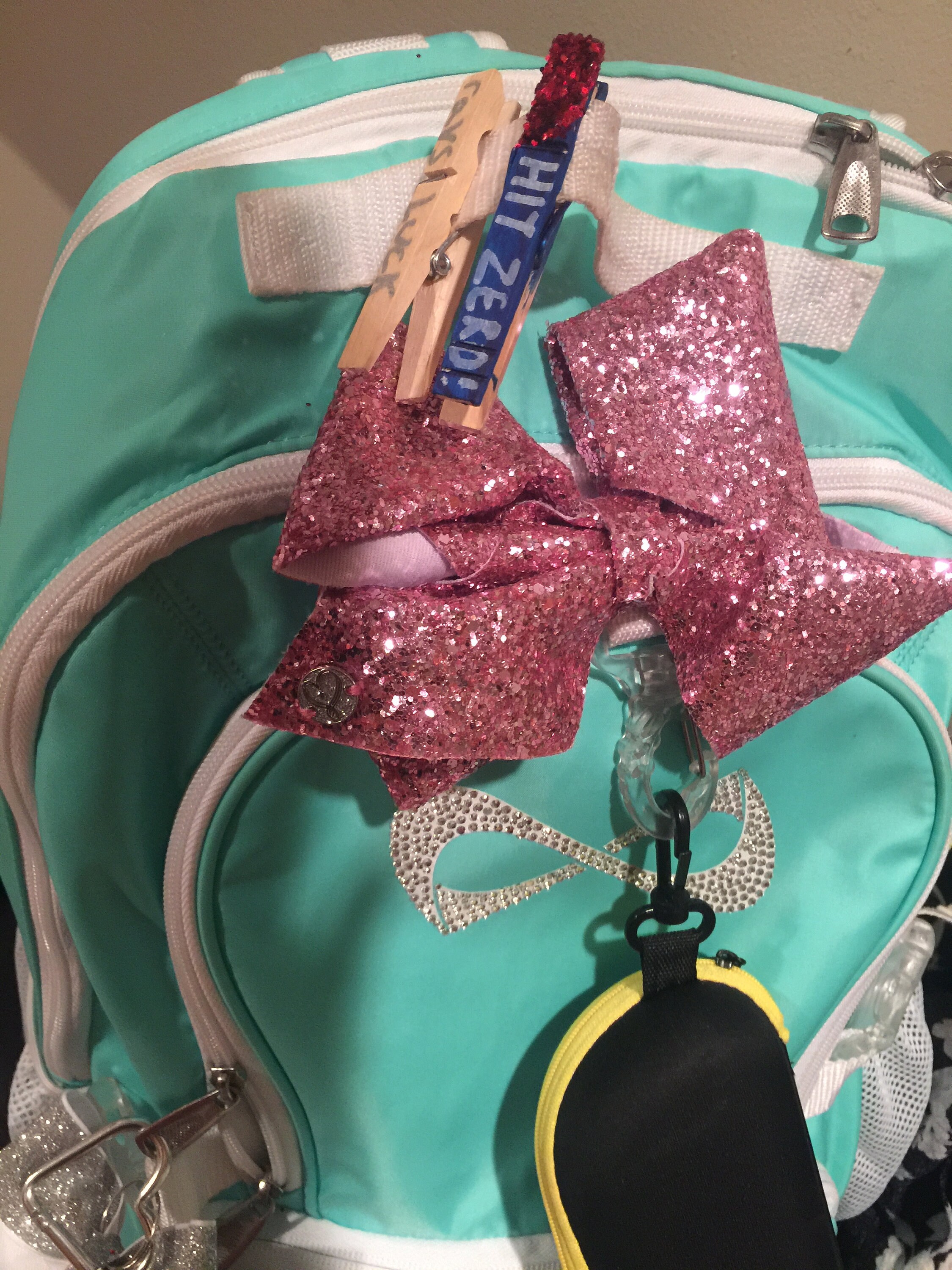 Cheerleading good luck clothespins 12 ct.you pick the Etsy