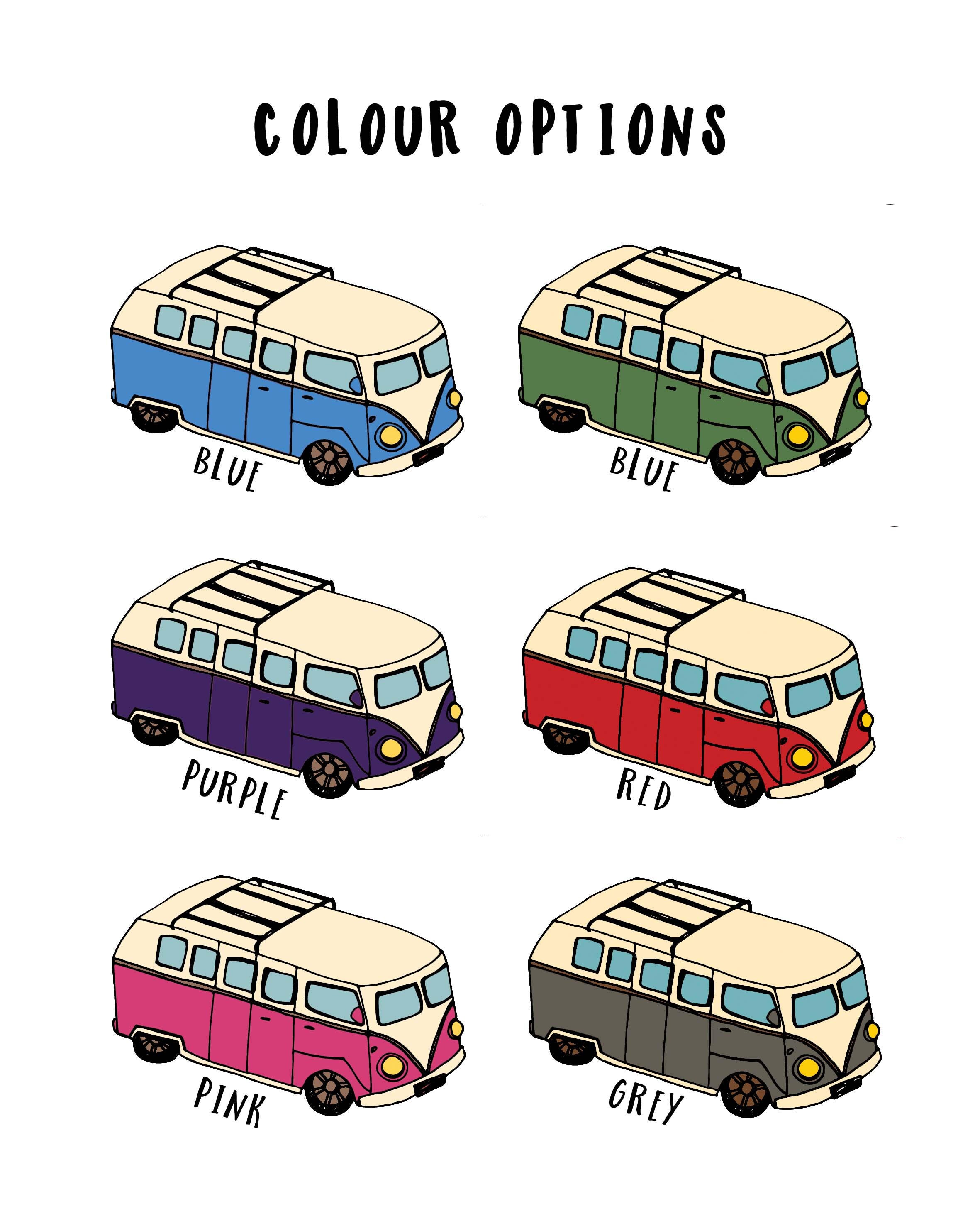 Campervan Enamel Camp Mug, Personalized Camper Van Gift