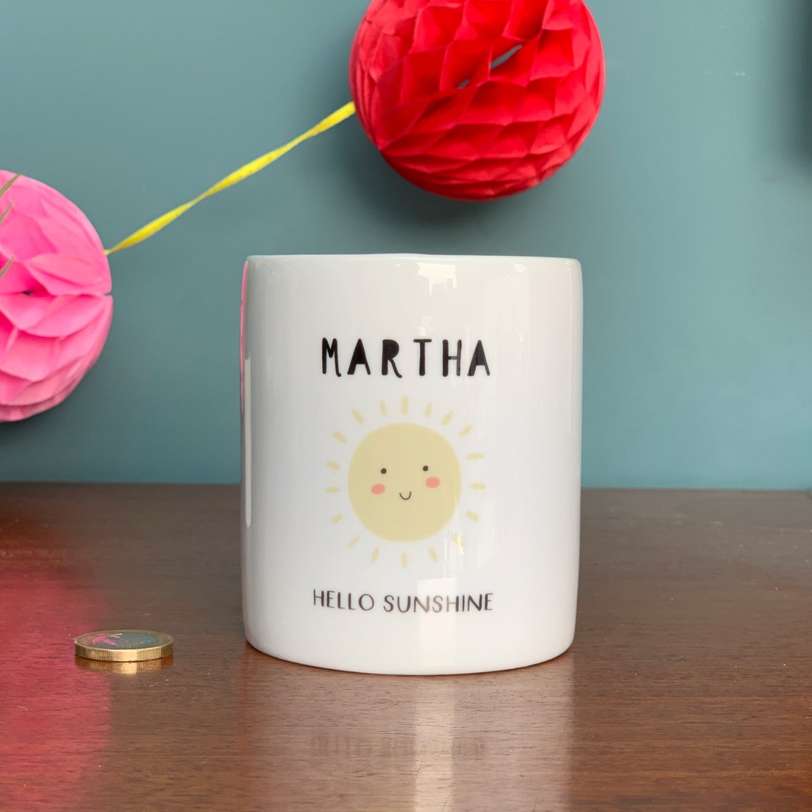 Personalised Money Box Kids Money Box Baby Gift Etsy UK