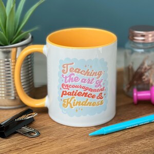 Teaching: The Art Of…Mug - Teacher Gift - Best Teacher Gift - Thank you Teacher Mug - Typography Mug