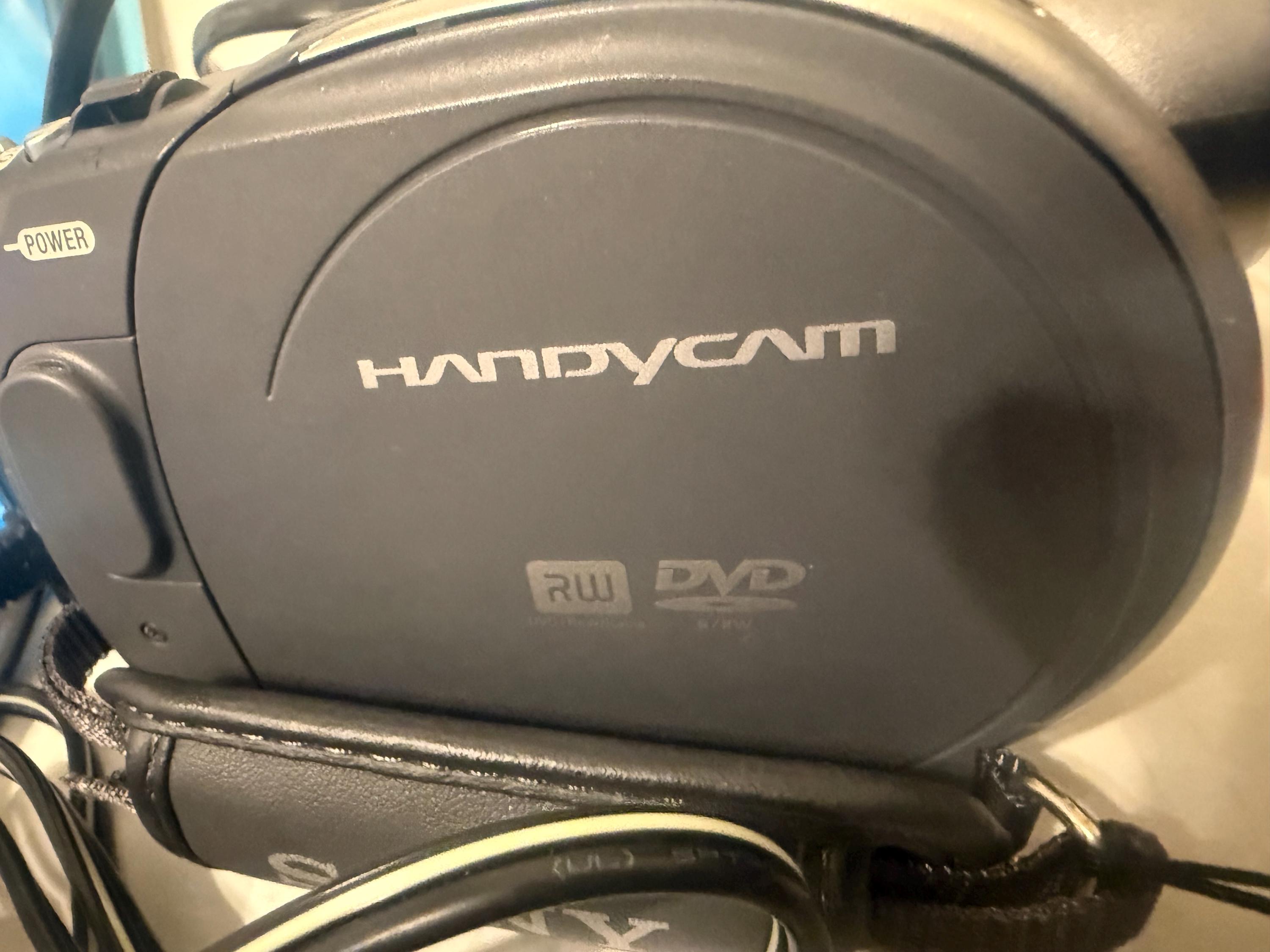 Sony Handycam Dcr-dvd-205 Dvd-rdvd-rw Discs Hi-capacity Batt Charger ...