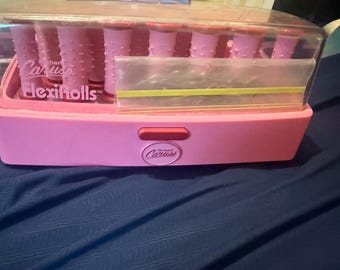 Vintage Flexi Rolls Richard Caruso Hot Rollers Curlers 11296 20 Flexirolls 1994 wird mit Original Clips geliefert, die getestet wurden und hervorragend funktionieren