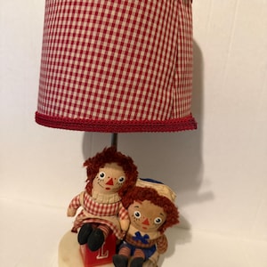 Raggedy andy lamp - Etsy 日本