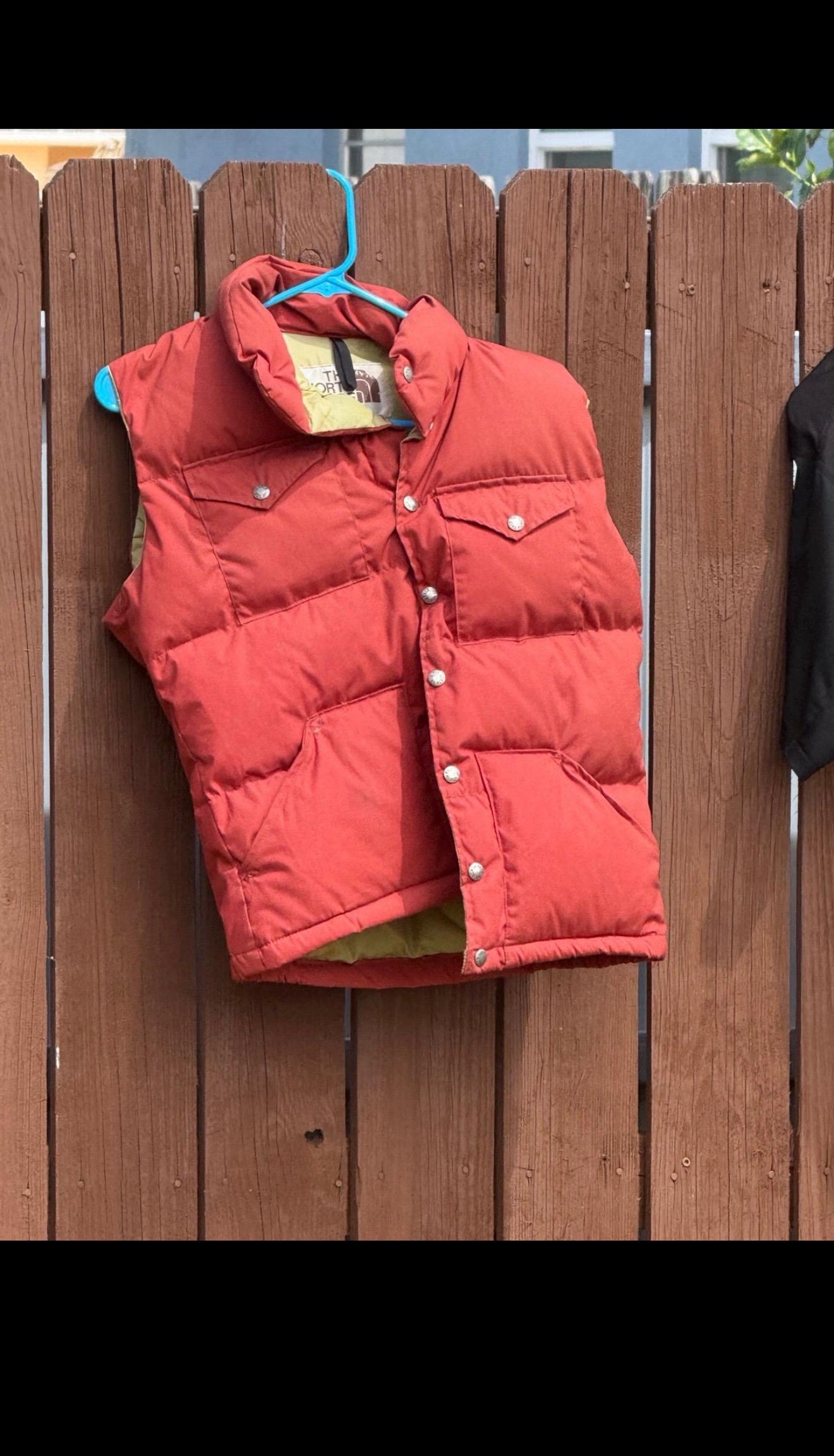 ジャケット・アウター THE NORTH FACE 70s vintage down vest Vintage 70s The North Face Mens Large Down Vest Tan | eBay