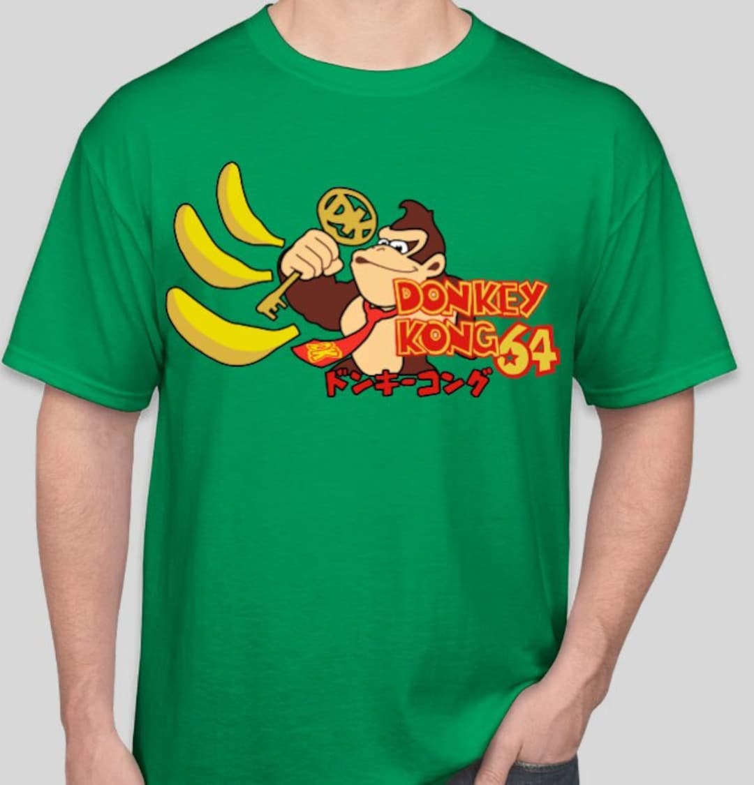 Donkey Kong 64 Shirt - Etsy