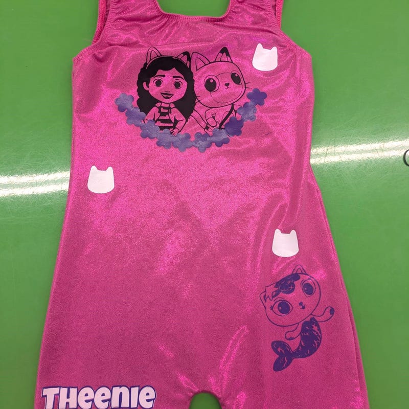 Custom Mama Ogre Puff Sleeve Leotard