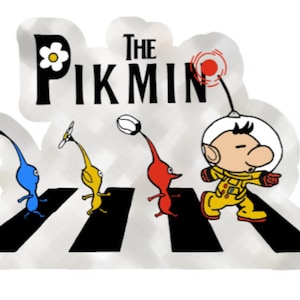 Pikmin Beatles Sticker