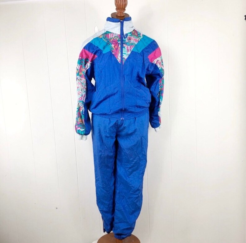 90s shiny tracksuit