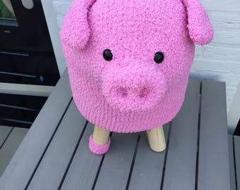 Aanvullend Patroon dierenkruk VARKEN haken