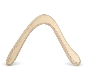 Wind-stable professional boomerang made of Finnish birch - WINDER nature