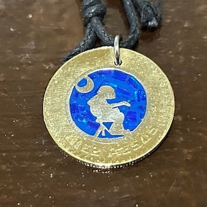 Widespread Panic Mikey BLUE Mexican Opal Necklace