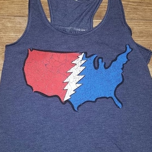 Dead USA Ladies Bella Racerback Tank Top