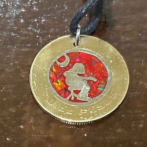Widespread Panic Mikey RED Mexican Opal Necklace
