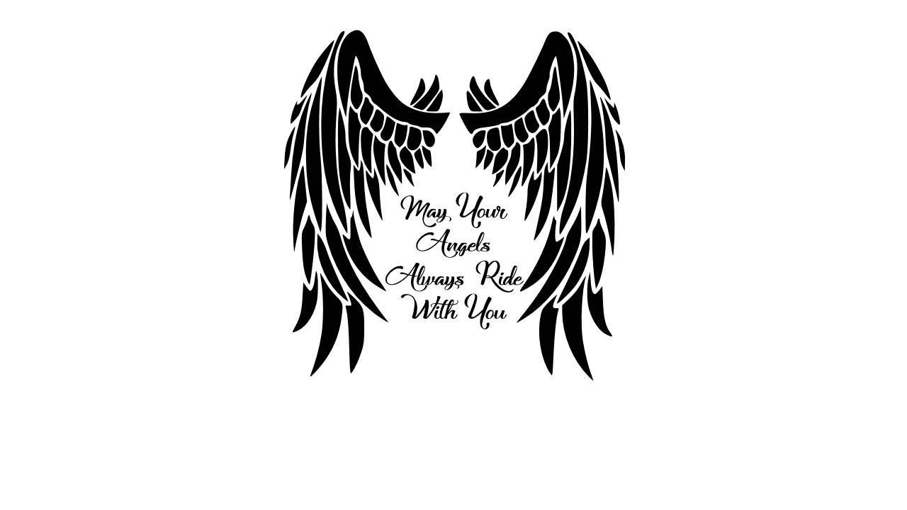 Download Angel Wings With Quote Etsy