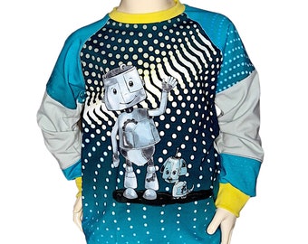 Taille pull raglan. 110/116 Leo & Coby 2.0 L'amour de maman