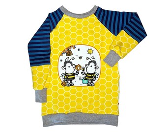 Raglan sweater size 116/122 Sheepworld